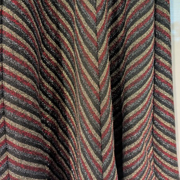 Maeve by Anthropologie Chevron Shine Skirt - Picture 4 of 5